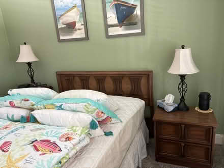 Photo of free Ethan Allen bedroom set (dated) (Ponce Inlet)