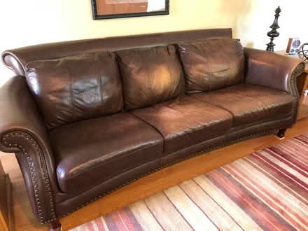 Photo of free Leather Sofa (Gurnee) #1