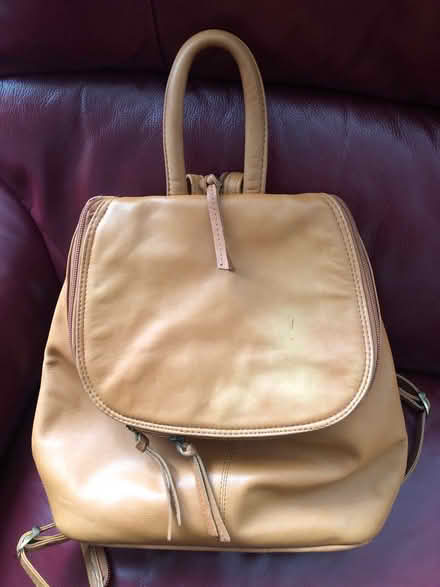 Photo of free Used leather rucksack (SE6) #1
