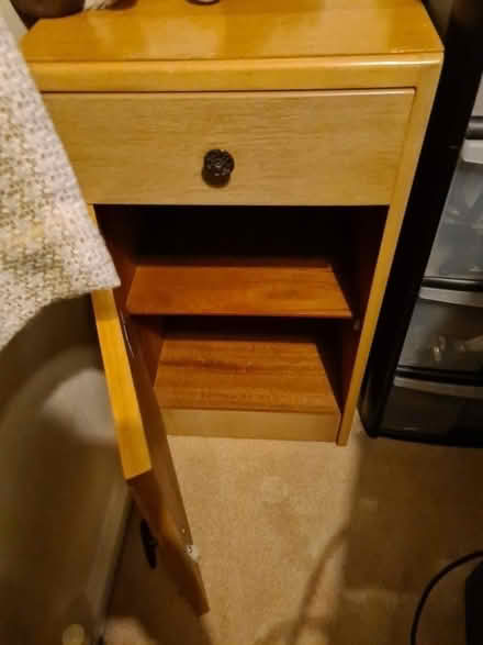 Photo of free Bedside table (Bedford) #2