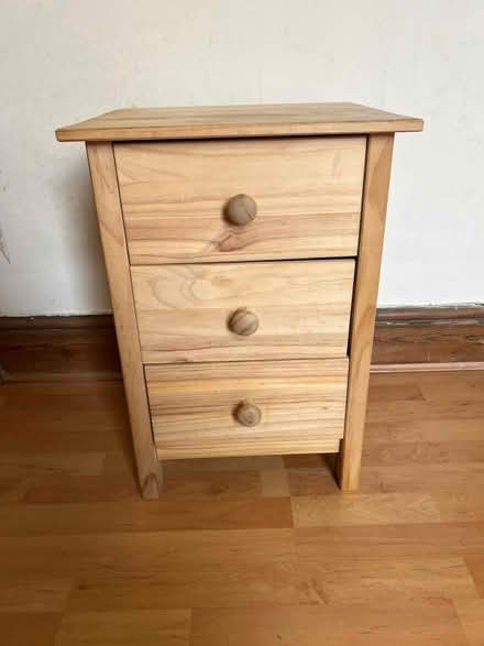 Photo of free Pine chest of drawers and bedside table (Barrow-in-Furness LA14) #4