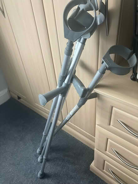 Photo of free Crutches - two sets of adjustable (Shirley CR0) #1