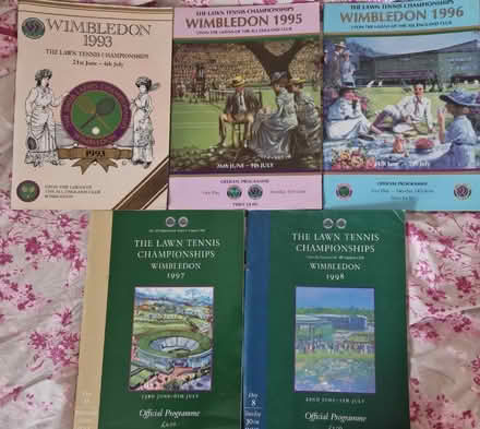 Photo of free Wimbledon programmes. (Addiscombe CR0) #1