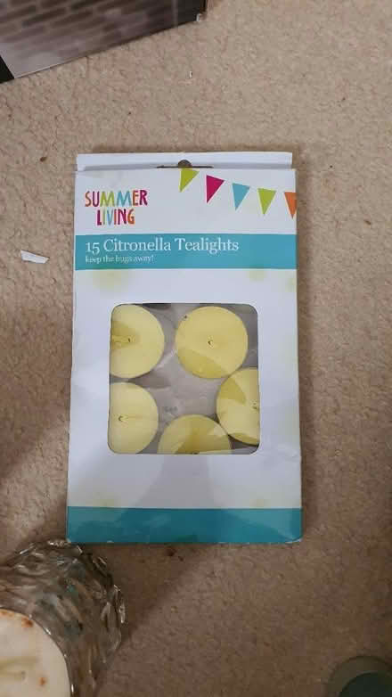 Photo of free Citronella candles (thornton heath) #1