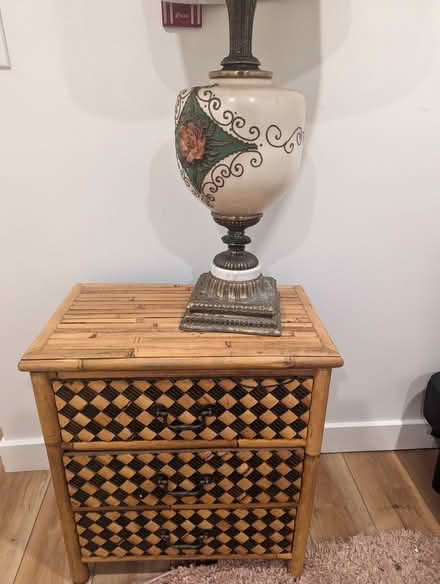Photo of free Lamp + Side table (Fishtown) #1