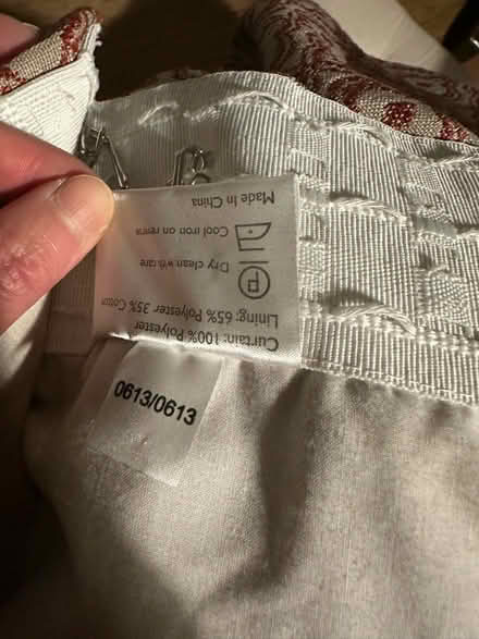 Photo of free Red curtains (N16) #3