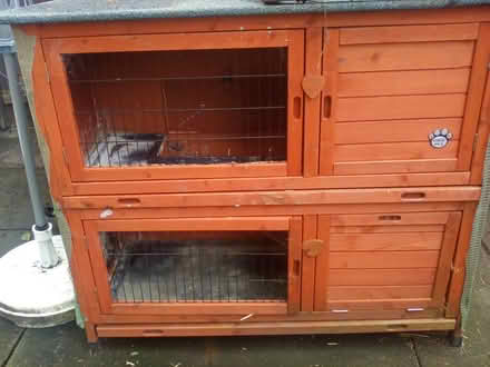 Photo of free Double rabbit/guinea pig hutch (Leintwardine SY7) #1