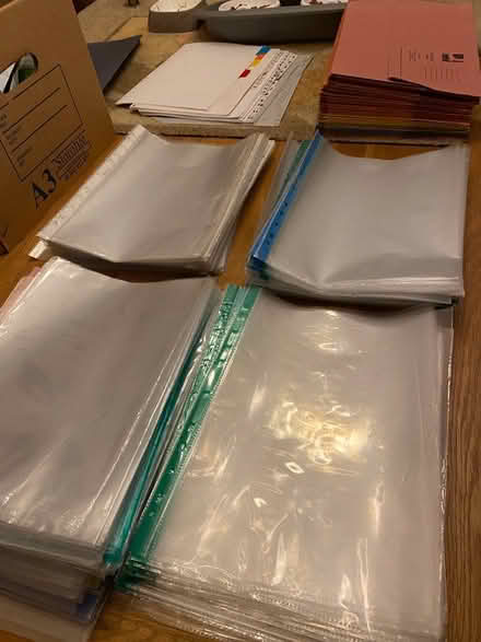 Photo of free Stationery - folders, crystalfiles (Hinton Martell, Wimborne) #2