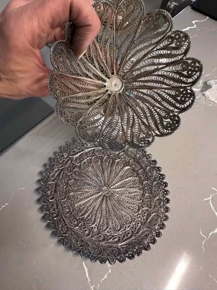 Photo of free Silver filigree from Cyprus (Pentagon City) #4