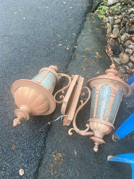 Photo of free Outdoor lights, side tables (Annandale, VA) #1