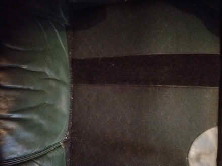 Photo of free Leather couch and recliner chair (Dublin 12.) #1
