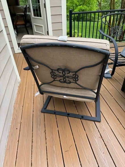 Photo of free Deck chairs with cushions (Ellicott city) #2