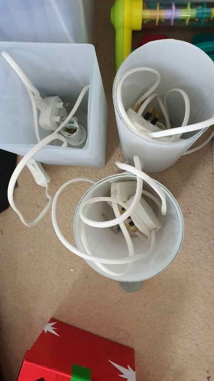 Photo of free Glass floor lamps (thornton heath) #2