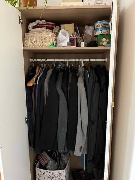 Photo of free Ikea Wardrobe (with diy doors) (E10) #3