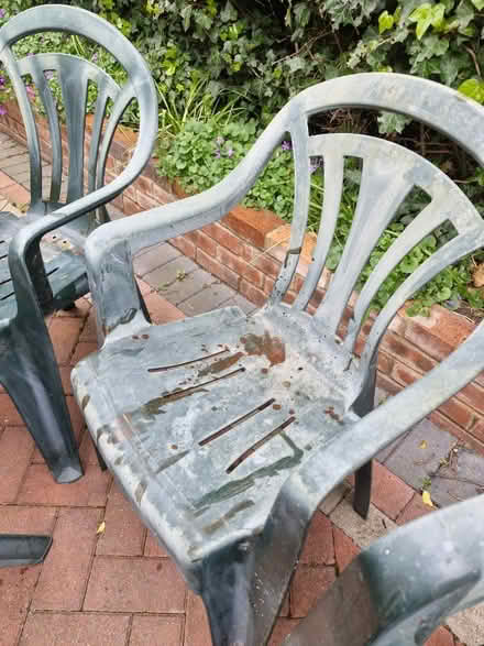 Photo of free Garden chairs and table - for six people (Four Mile Elm GL2) #2