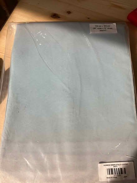 Photo of free Rainbow ombré eyelet curtains (S44) #1