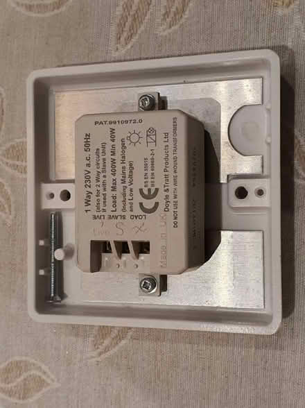 Photo of free Light touch dimmer switch (Manor Park Estate SG6) #2