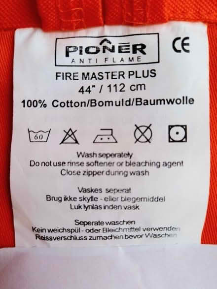 Photo of free Men's Overalls, Firemaster Plus, 44" (AB25) #3