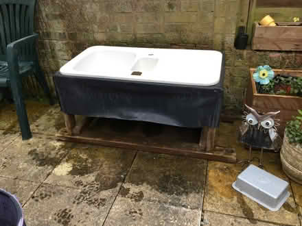 Photo of free Sink on stand/sandpit (Lower Green TN2) #1