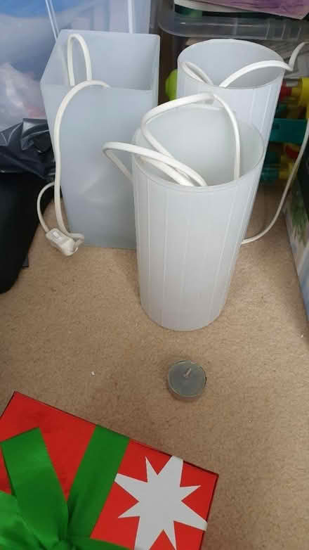 Photo of free Glass floor lamps (thornton heath) #1
