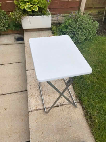 Photo of free Folding table (Grappenhall WA4) #2