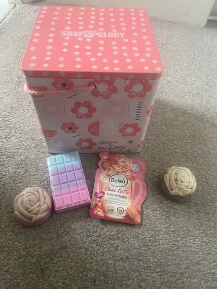 Photo of free Soaps and storage tin (Bracknell’s RG42) #1