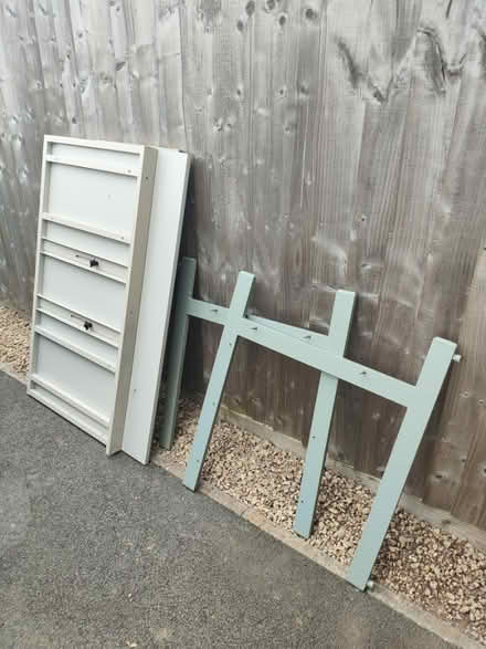 Photo of free Grey desk (Green Lawn Way) #1