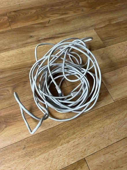 Photo of free Long (5m +) Cat 5 Ethernet cable (Godalming GU7) #1