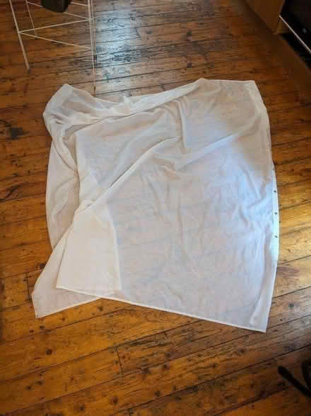 Photo of free Shower curtain + rings (Turnpike Lane N15) #1