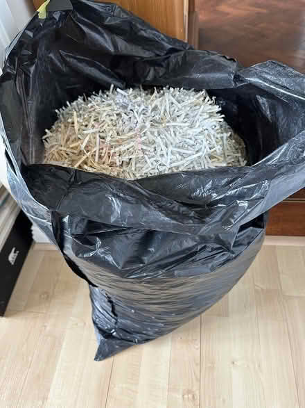 Photo of free shredded paper (Maidstone ME17) #1