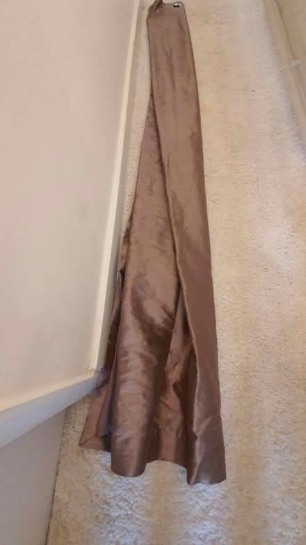 Photo of free Satin curtains (thornton heath) #3