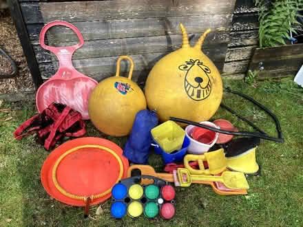 Photo of free Selection of outdoor children's toys (Stoke Holy Cross NR14) #1
