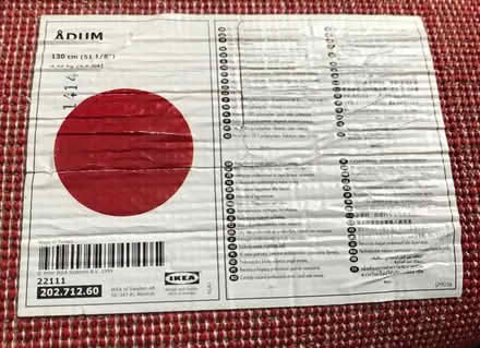 Photo of free Red Circular Rug (Whitnash CV31) #2