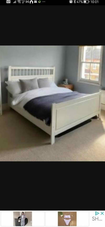 Photo of free Double bed Frame only (West Norwood SE27) #1