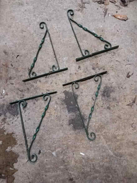 Photo of free Hanging basket brackets x4 (Broadwater SG2) #1