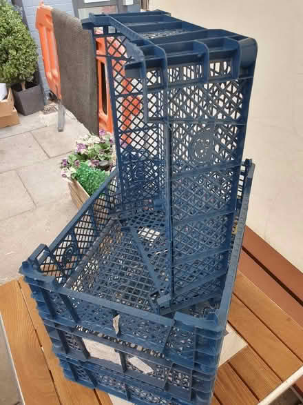 Photo of free 4x plastic stacking bixes (SE14) #2