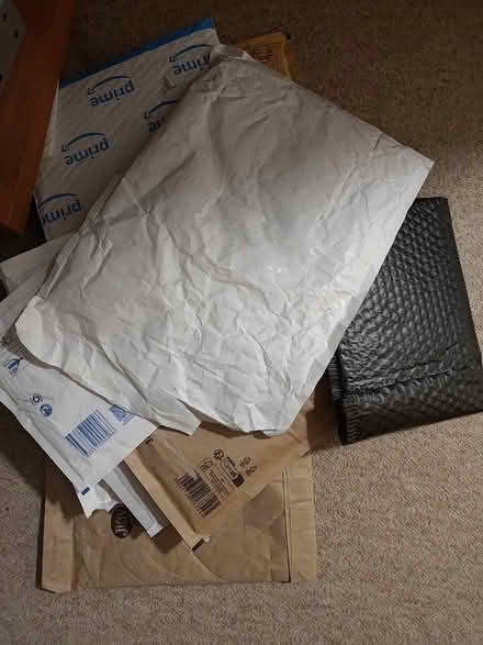 Photo of free Jiffy bags many sizes and materials (Bramley) #1