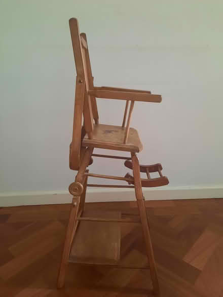 Photo of free Wooden toy high chair (Bromley (BR2)) #2