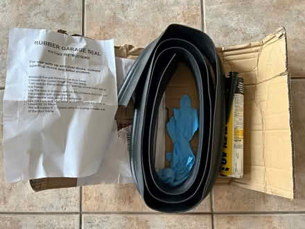 Photo of free Garage floor/door seal (Waterlooville PO8) #1