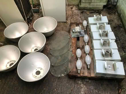 Photo of free Shed Clear-Out: Industrial Lights (Oaklands, St Albans) #1