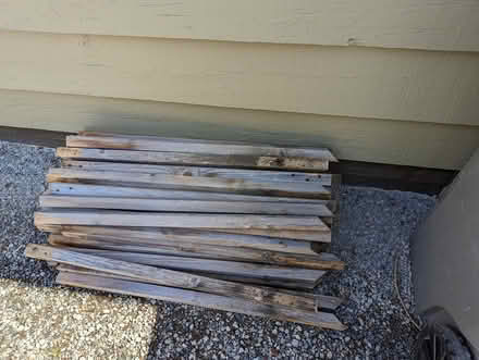 Photo of free Wood railing spindles/baluster (sp) (Kirkland) #1