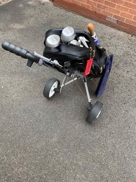Photo of free Golf Bag, Trolley and Clubs (DE75 Heanor) #1