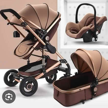 Photo of Baby 3 in 1 Baby Pram (BH23) #1