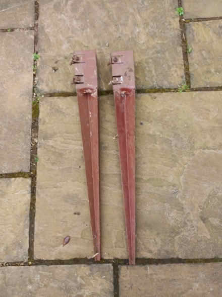 Photo of free Two metal post spikes (Old Road OX3) #1
