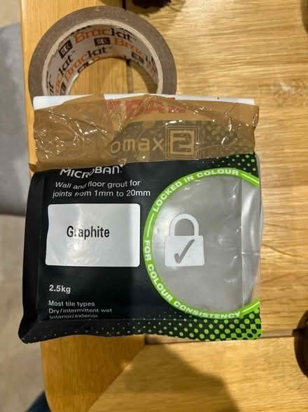 Photo of free Tiles, grout, spacers and adhesive (GL6 France Lynch) #3