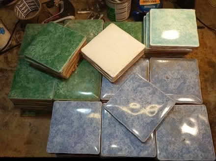 Photo of free Tiles - 100mm x 100mm (Southdown AL5) #1