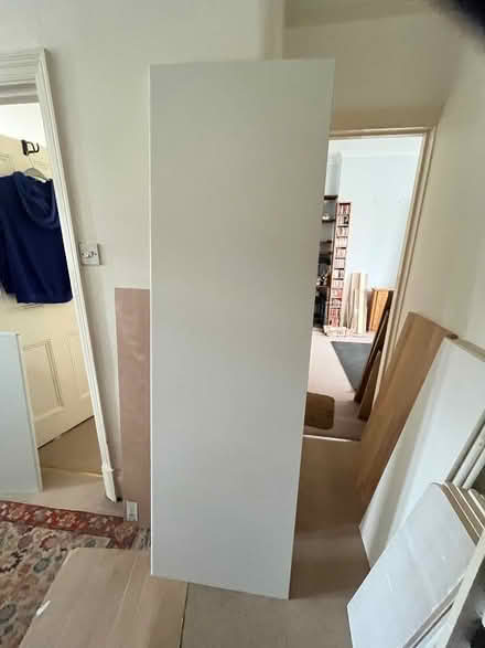 Photo of free 1.96m white bull nose worksurface - as new (Wokingham RG40) #3