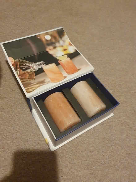 Photo of free Himilayan salt shot glasses (Alderton) #2