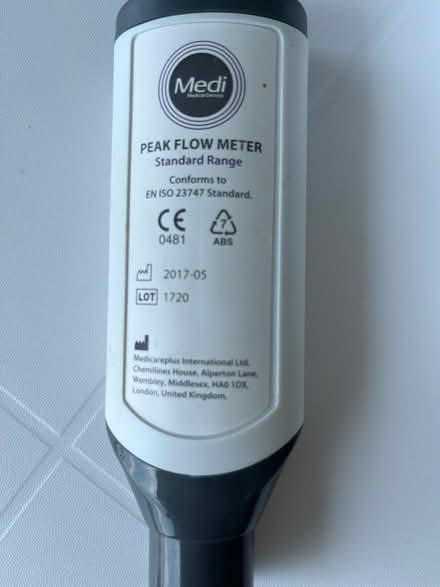 Photo of free Peak Flow Meter brand new unused (Lewes Nevill area) #3
