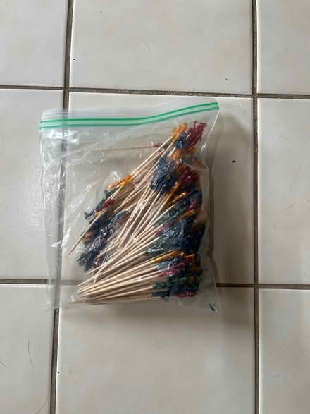 Photo of free Decorative sandwich toothpicks (east Carpentersville) #1